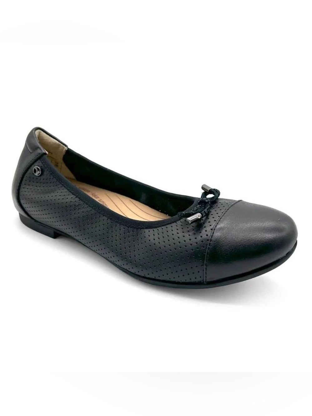 Revere St. Barts Black Leather Comfort Flats Women’s US 12 W Orthotic Friendly